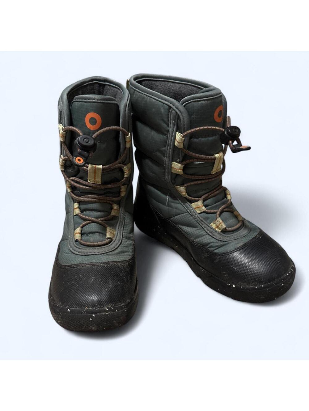 BOGS BOYS' SKYLINE SNOWCATA SNOW BOOTS - ROUND TOE